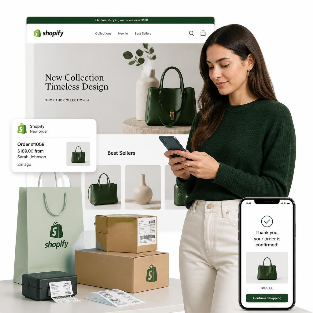 Custom Shopify Development Services by OrbitWebX for Ecommerce Businesses