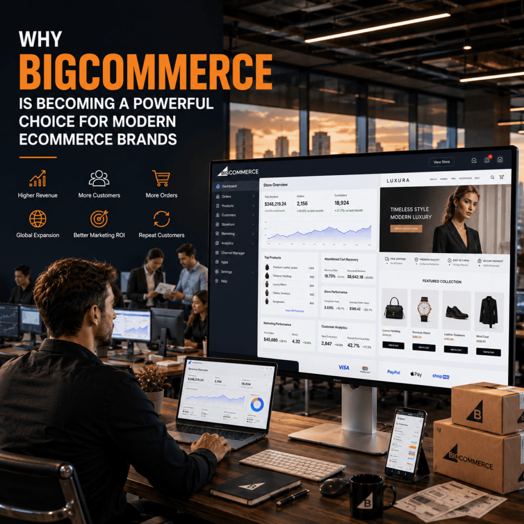 Why BigCommerce Is Becoming a Powerful Choice for Modern Ecommerce Brands