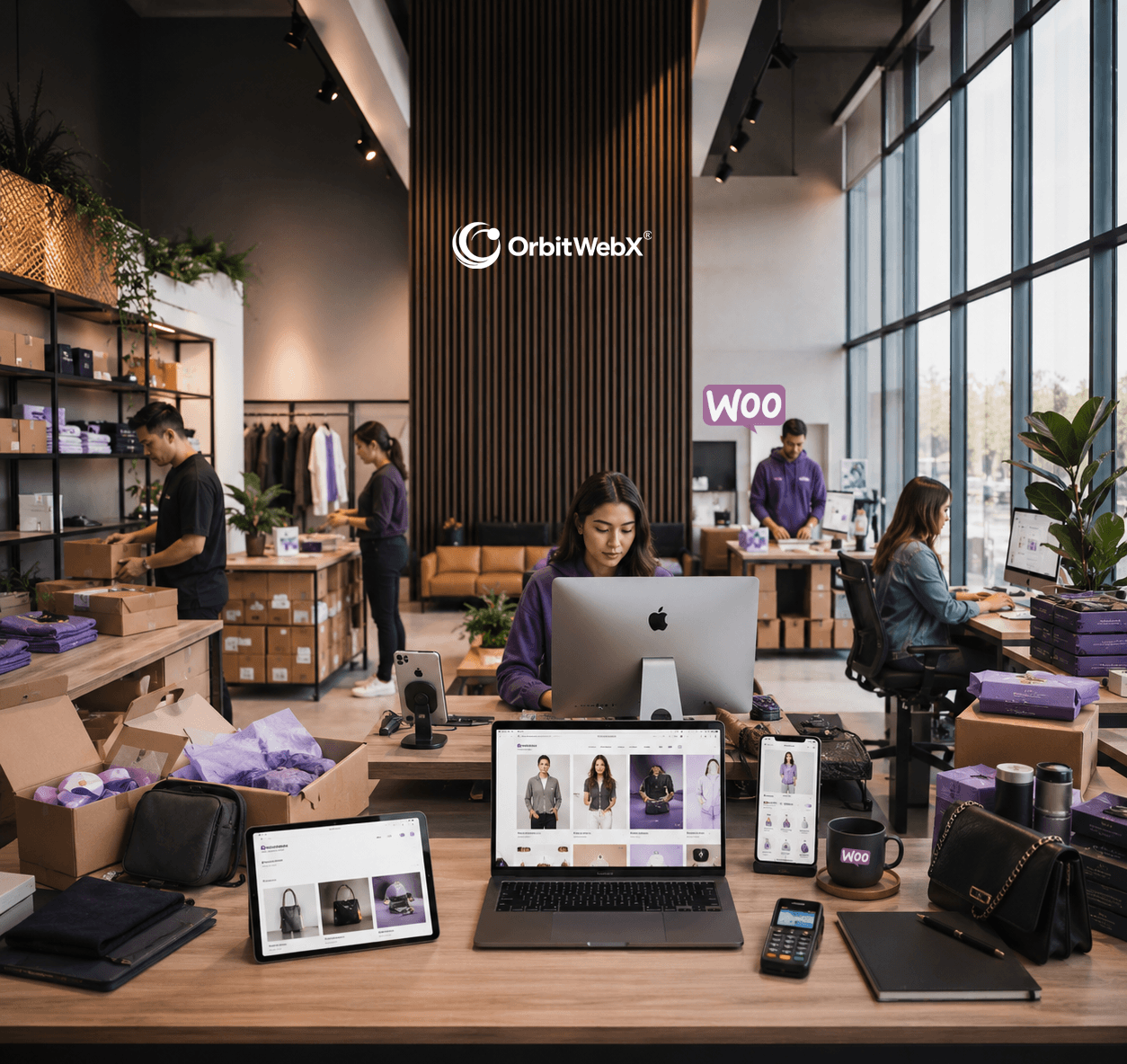 Custom WooCommerce Website Development Services by OrbitWebX